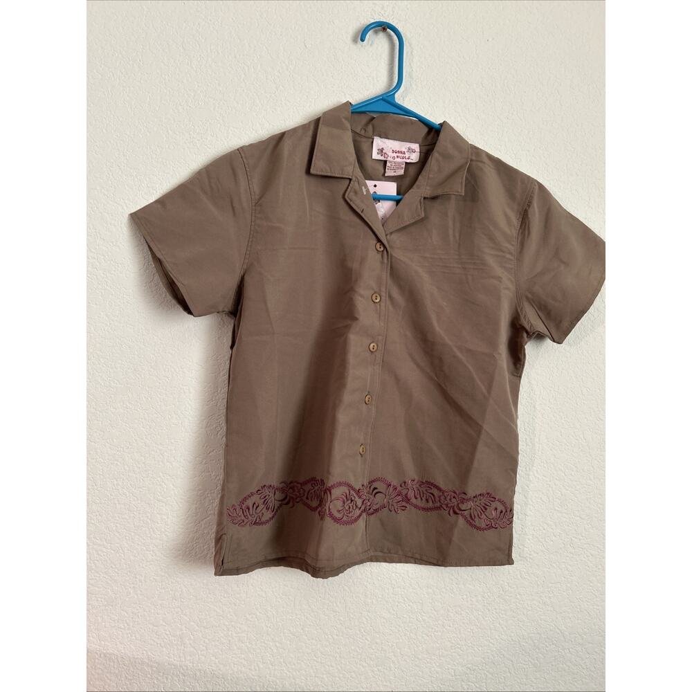 Lot 3 Of Girls Medium Short Sleeve Tops NWT Donna Nicols